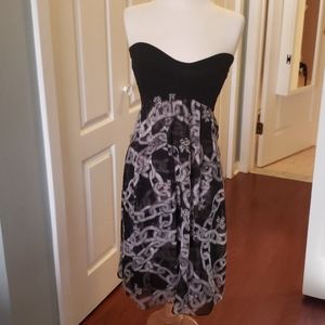 Strapless sundress